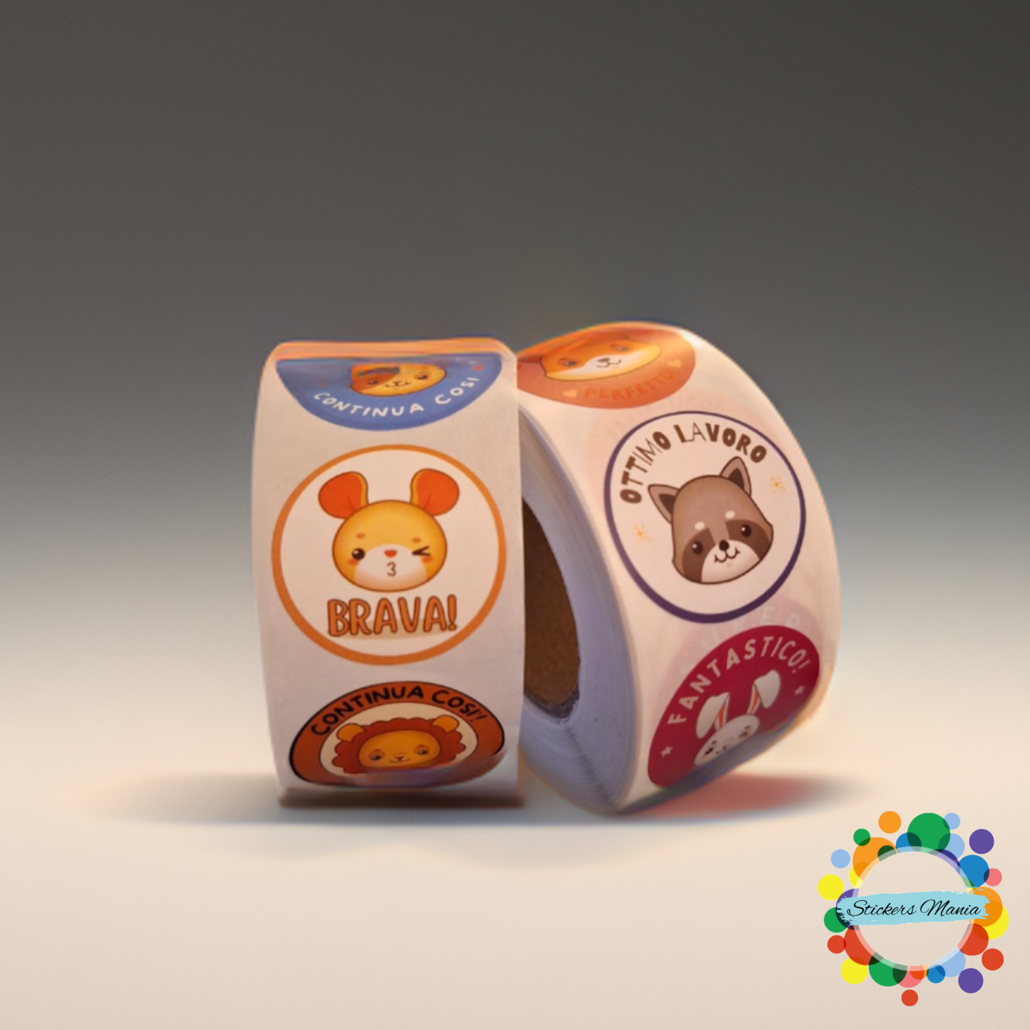 Sticker Motivazionali in italiano - Adesivi Ricompensa