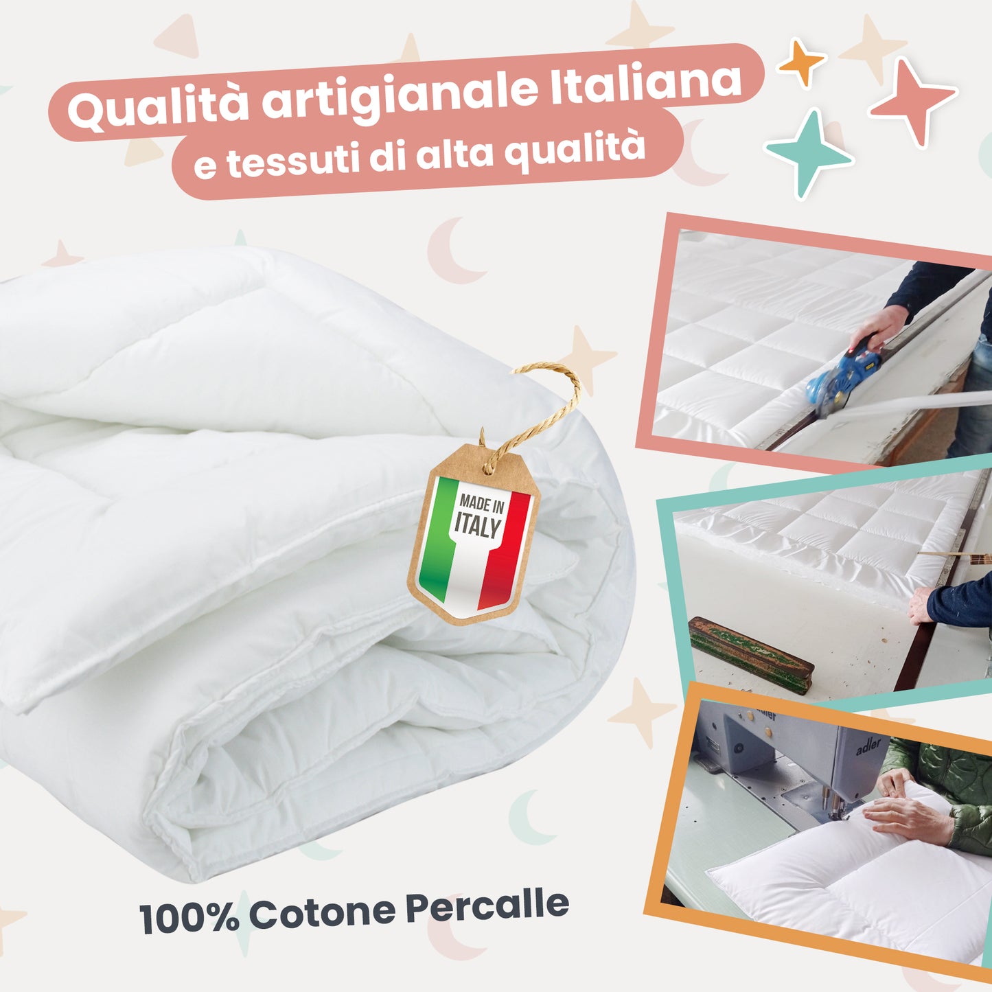 Piumino per Lettino