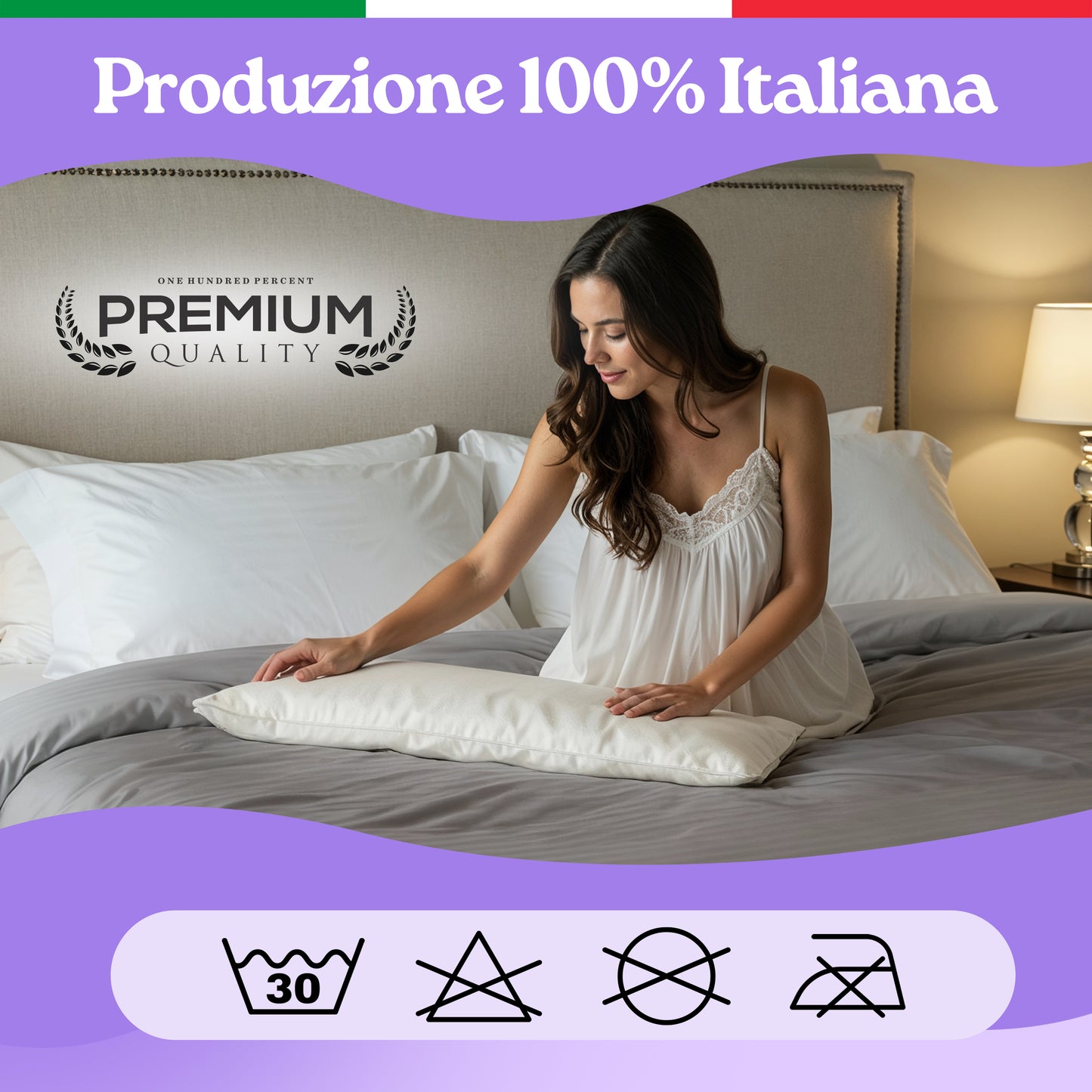 Cuscino Basso per Dormire 50x80 Altezza solo 5 cm