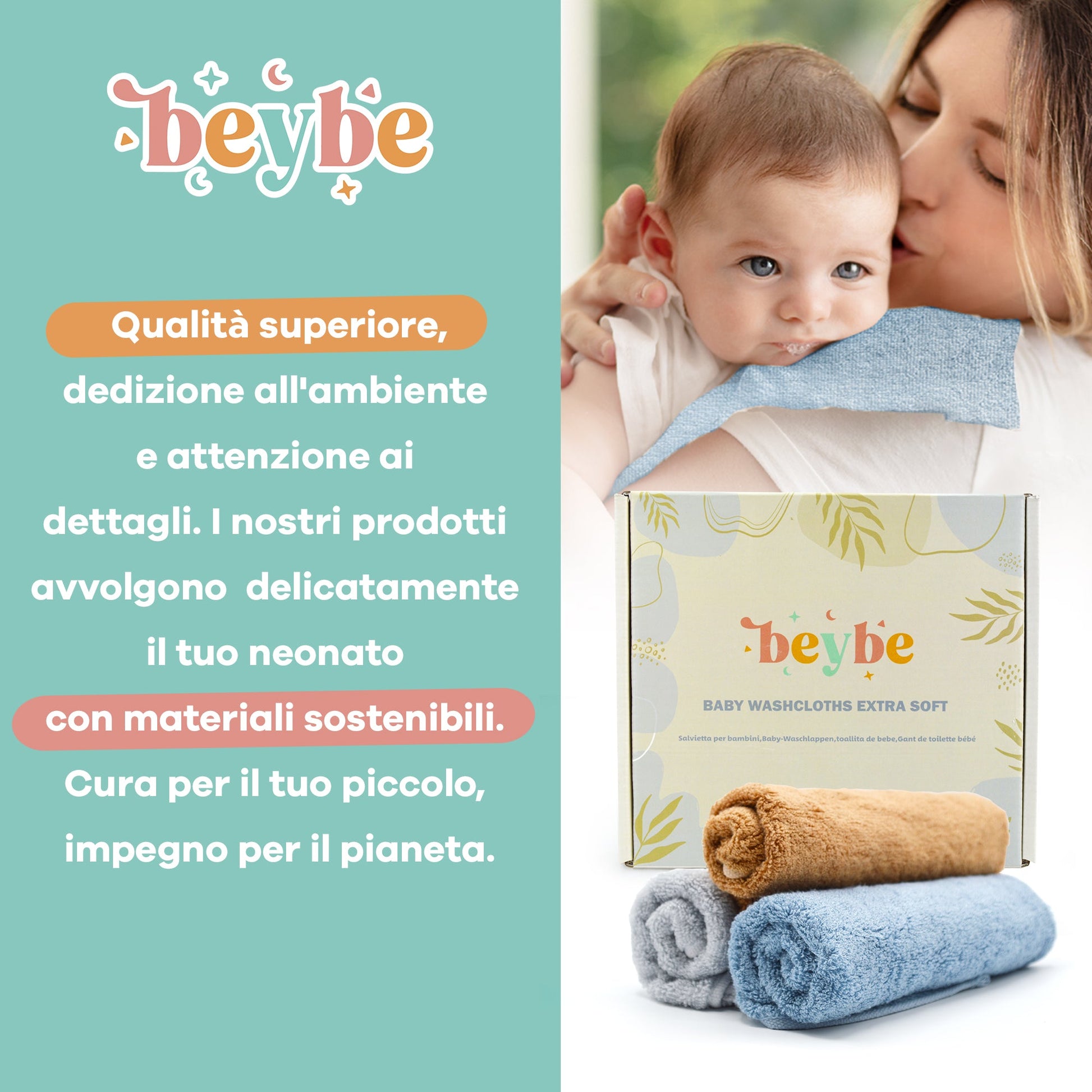 Asciugamani in Bamboo Extra soft 50x25